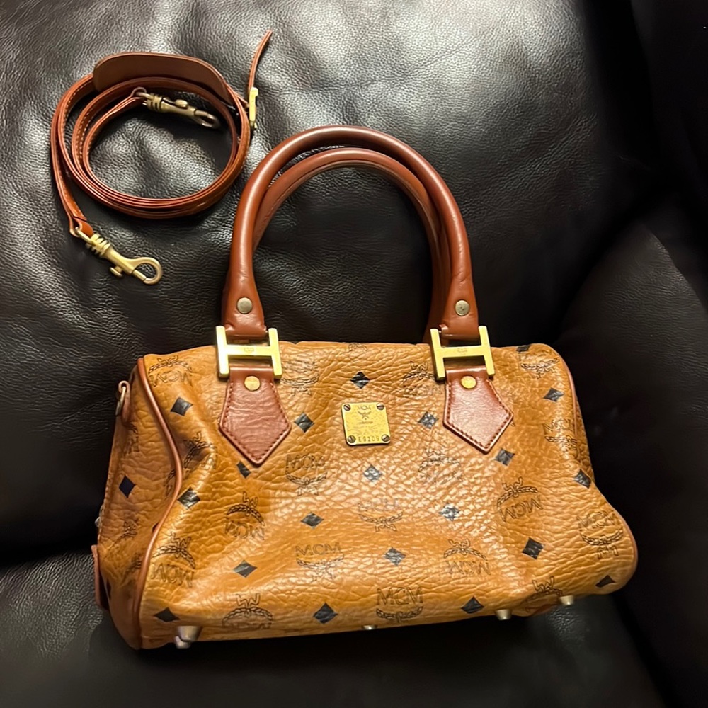 MCM Satchel Bag 25 - Picture 1 of 14